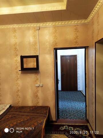 Фото номера Двухместный номер с 2 отдельными кроватями Гостевой дом Riverside Guest house Mashkhur г. Arslanbob 3